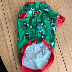 Peanut’s pj’s for a small dog or cat.